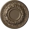 Ekena Millwork Odessa Ceiling Medallion (Fits Canopies up to 2 1/2"), Hand-Painted Warm Silver, 7 1/2"OD x 1 1/8"P CM07ODWSS - alternate 1